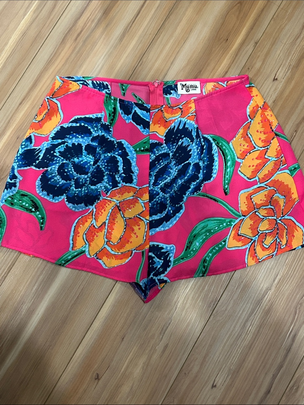 Show Me Your MuMu Pink Floral Shorts